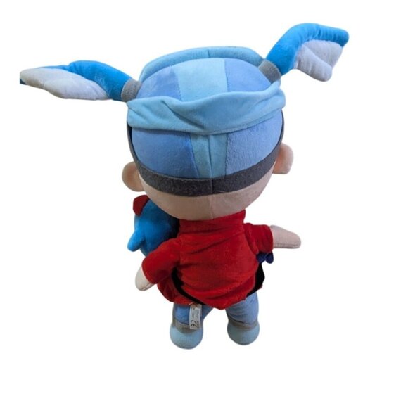 The Petting Zoo 14" Plush Doll Blue Hat & Goggles beach cruise souvenir 1994 - Picture 2 of 8